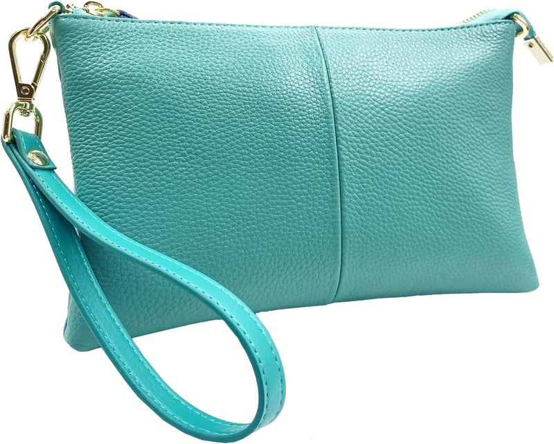 Beurlike Leather Wristlet Wallet Clutch Purses For Women Small Crossbody Phone Bags - Image 1